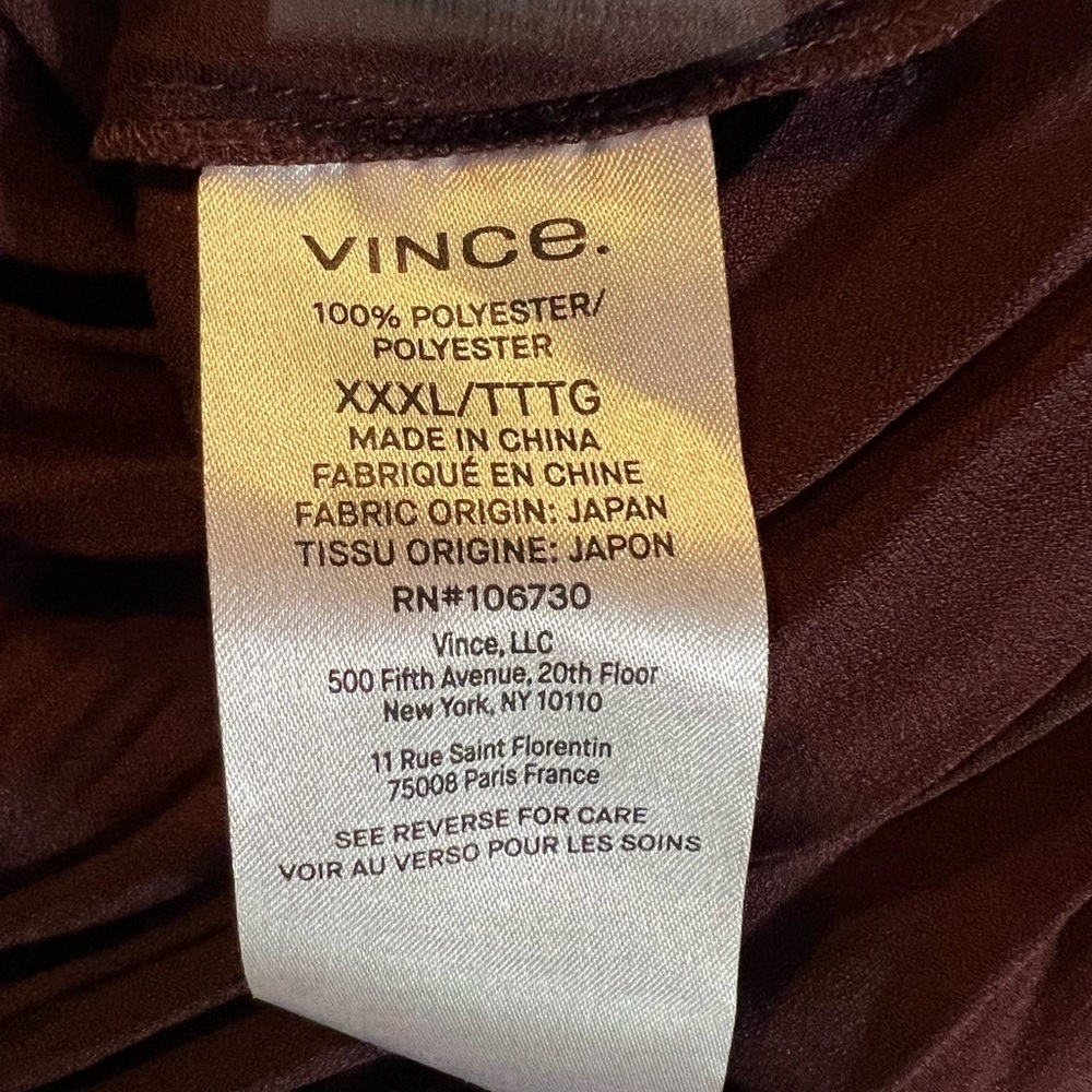 VINCE Women’s Pleated Dress - Picture 3 of 7